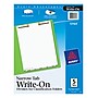 Avery Narrow Write & Erase Paper Dividers for Classification Folders, 5 Tabs, Bottom Tabs (13164)~#|#~sp65646658_sc7