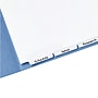 Avery Narrow Write & Erase Paper Dividers for Classification Folders, 5 Tabs, Bottom Tabs (13164)~#|#~sp65646659_sc7