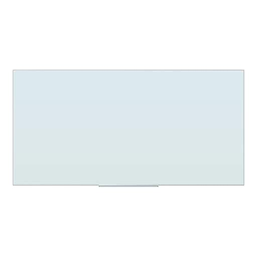 U Brands Magnetic Glass Dry Erase Board Value Pack, 72 x 36, White