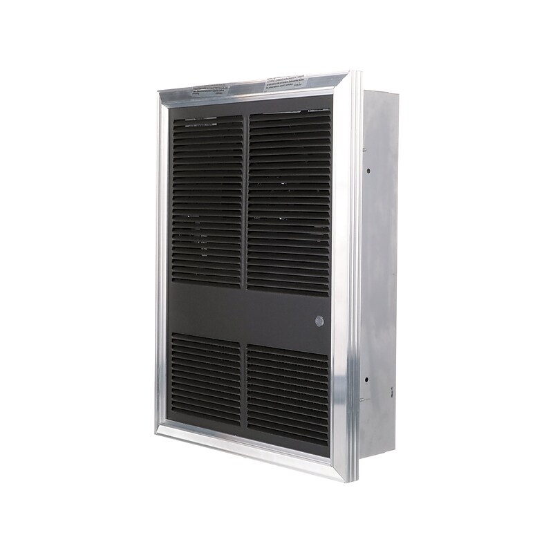 TPI 3320 Series 4000-Watt 13800 BTU Electric Wall Heater, Black/Silver (HF3326TDRP) image 1