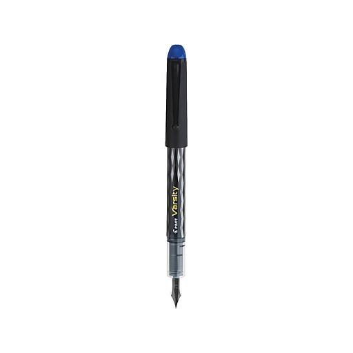 Pilot Varsity Fountain Pen, Medium Point, Blue Ink (SV4BBLUBC) at Staples