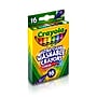 Crayola Washable Ultra Clean Crayons, Assorted Colors,16/Box (52-6916)~#|#~sp66385657_sc7