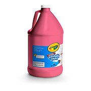 Crayola Washable Paints, Red, 1 Gallon (54-2128-038)