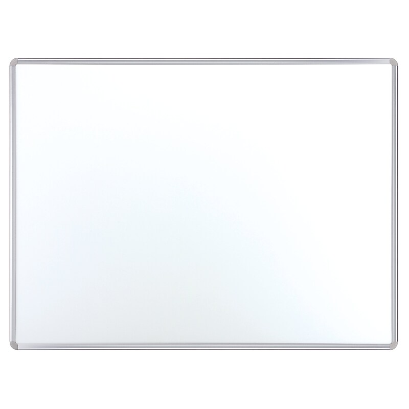 Quartet® Magnetic Dry-Erase Whiteboard, Euro Style Aluminum Frame, 4'W x 3'H (2574) image 1