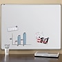 Quartet® Magnetic Dry-Erase Whiteboard, Euro Style Aluminum Frame, 4'W x 3'H (2574)~#|#~sp66658401_sc7