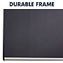 Quartet Prestige Plus Magnetic Fabric Bulletin Board, Aluminum Frame, 4'H x 6'W (MB547A)~#|#~sp66663726_sc7