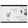 Quartet Magnetic Dry-Erase Whiteboard, Mahogany Finish and Aluminum Frame, 2' x 3'~#|#~sp66663991_sc7