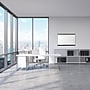 Quartet Magnetic Dry-Erase Whiteboard, Mahogany Finish and Aluminum Frame, 2' x 3'~#|#~sp66663996_sc7