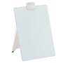 Quartet Glass Dry-Erase Desktop Easel, White Surface, Frameless, 9"W x 11"H (GDE119)~#|#~sp66805147_sc7