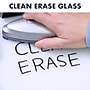 Quartet Glass Dry-Erase Desktop Easel, White Surface, Frameless, 9"W x 11"H (GDE119)~#|#~sp66805153_sc7