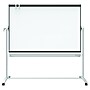 Quartet Prestige 2 Magnetic Mobile Presentation Whiteboard Easel, 6' x 4' (ECM64P2)~#|#~sp66807392_sc7