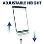Quartet Prestige 2 Magnetic Mobile Presentation Whiteboard Easel, 3' x 2' (ECM32P2)~#|#~sp66807430_sc7