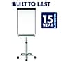Quartet Prestige 2 Magnetic Mobile Presentation Whiteboard Easel, 3' x 2' (ECM32P2)~#|#~sp66807432_sc7