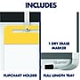 Quartet Prestige 2 Magnetic Mobile Presentation Whiteboard Easel, 3' x 2' (ECM32P2)~#|#~sp66807434_sc7