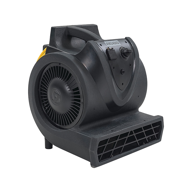 Clarke AM2400D 18" Floor Fan, 3-Speed, Black (50000390) image 1