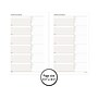 AT-A-GLANCE 5.5" x 8.5" Paperboard Undated Refill, White, 30/Pack (011-230)~#|#~sp66897034_sc7