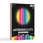 Astrobrights Spectrum Colored Paper, 24 lbs., 8.5" x 11", Assorted Colors, 200 Sheets/Pack (91397)