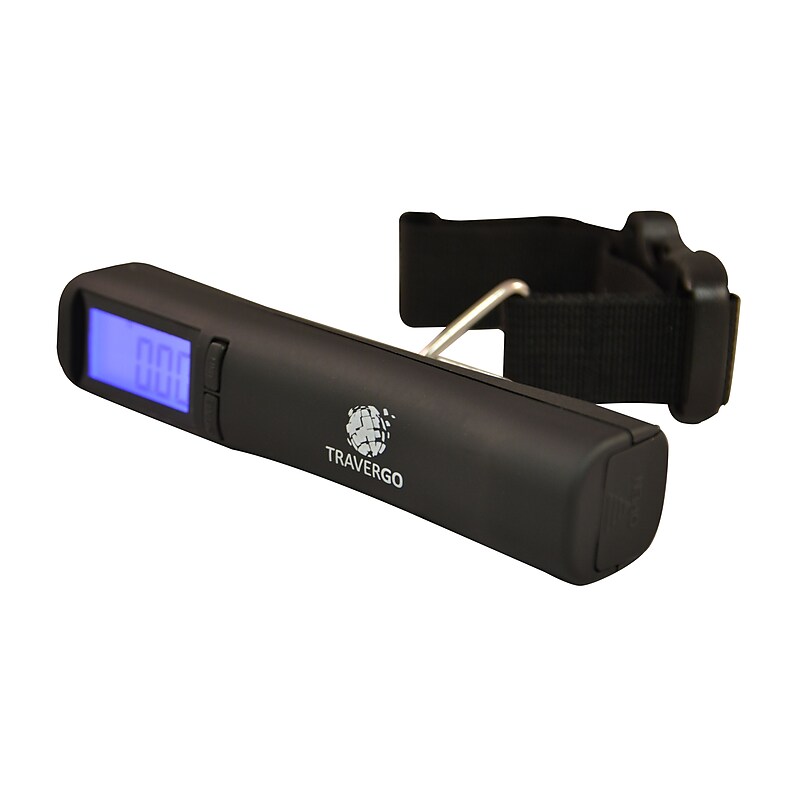 Go Green Power Travergo Luggage Scale, Black (TR1320BK) image 1