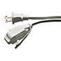 GoGreen Power 15' Extension Cord, 3-Outlet, 16 AWG, White (GG-24715-3)~#|#~sp6738820_sc7
