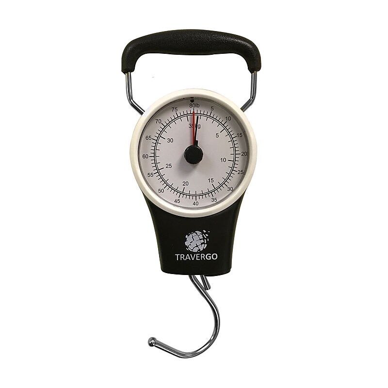 Go Green Power Travergo Luggage Scale, Black (TR1300BK) image 1