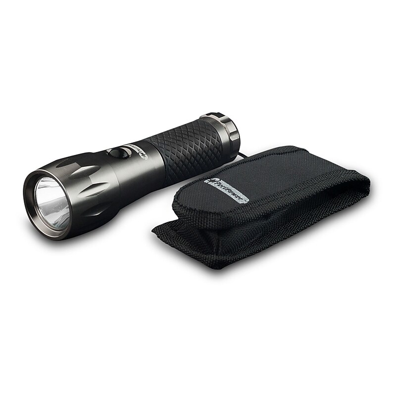 GoGreen Power 3 Watt LED Professional Tactical Flashlight, Gray (GG-113-01-3T) image 1