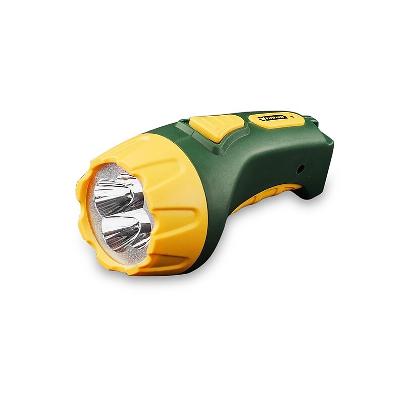 GoGreen Power 4 LED Rechargeable Flashlight, Green (GG-113-04RC) image 1