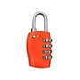 Go Green Power Travergo 4-Digit Combination Lock, Red (TR1140RD)~#|#~sp6739491_sc7