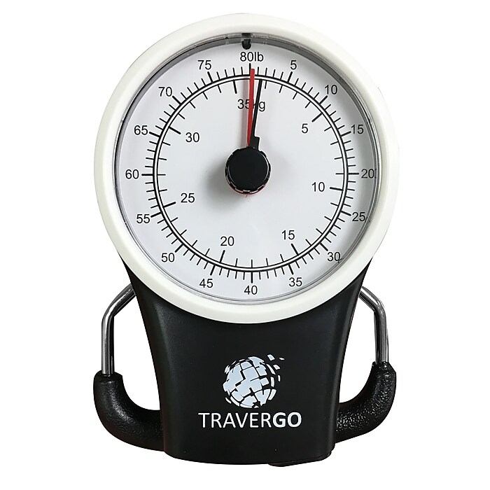 Go Green Power Travergo Luggage Scale Black TR1300BK Staples