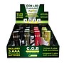 GoGreen Power COB LED Flashlight Display, Assorted Colors (GG-113-COBD12)~#|#~sp6739868_sc7