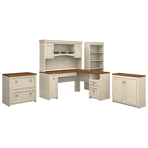 Shop Staples For Bush Furniture Fairview 60w L Shaped Desk With