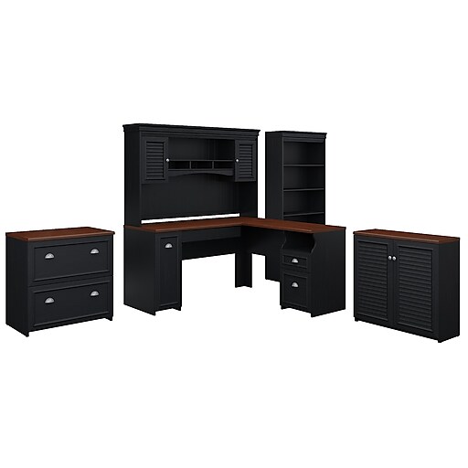 Shop Staples For Bush Furniture Fairview 60w L Shaped Desk With