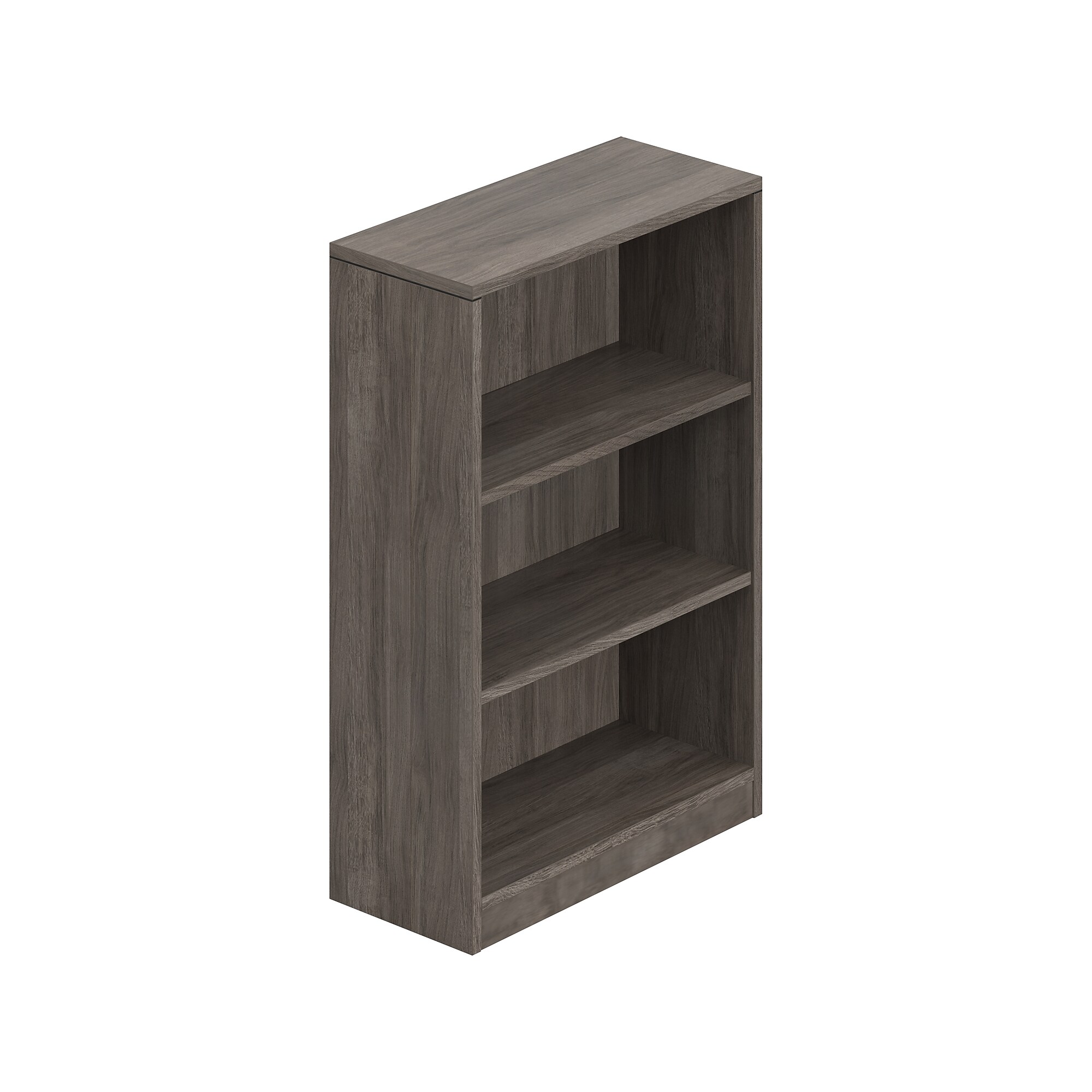 Offices To Go 2-Shelf 48″H Standard Bookcase Artisan Gray (TDSL48BCAGL) Sansujyuku sansujyuku.com