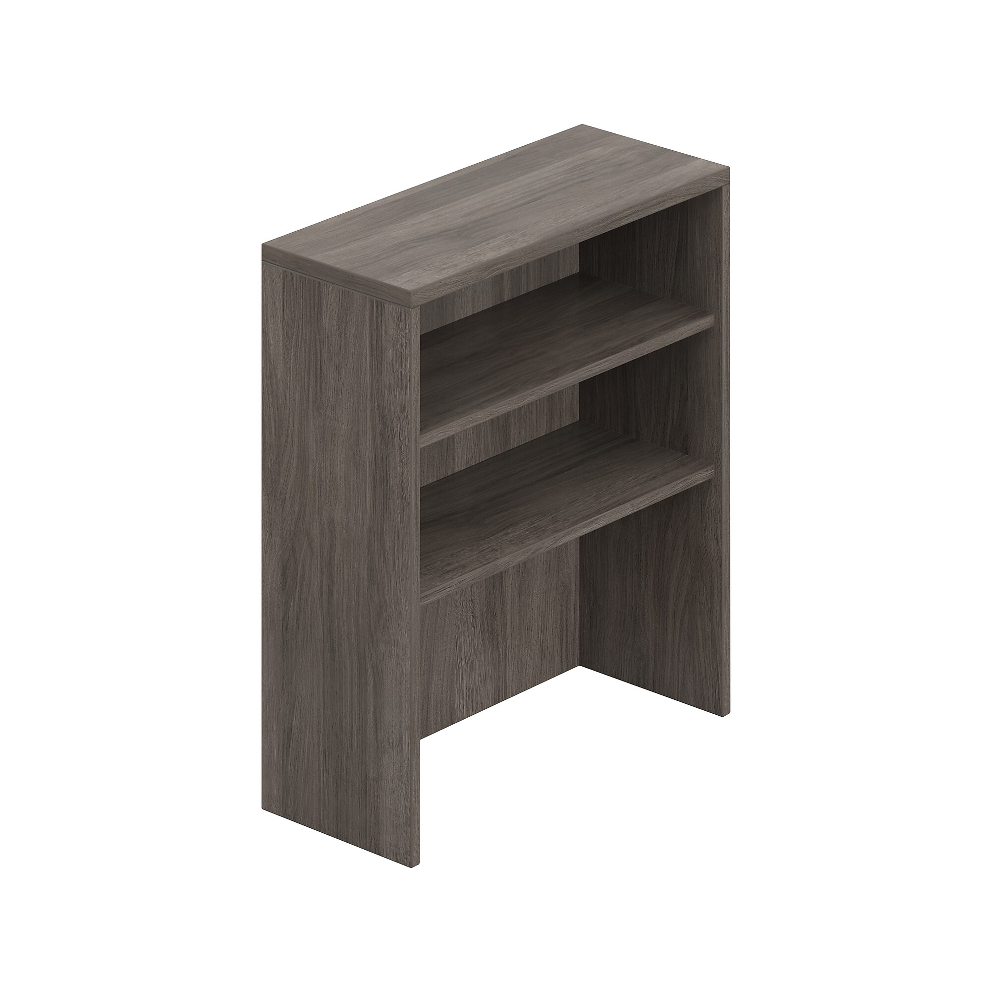 Offices To Go 2-Shelf 36″H Table Top Bookcase Artisan Gray (TDSL36HOAGL) Sansujyuku sansujyuku.com