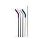ello June Breeze Stainless Steel Straws, 9.75"L, 4/Pack (499-4289-914-24)~#|#~sp67629423_sc7