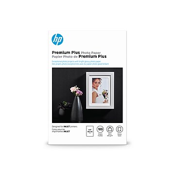 HP Premium Plus Glossy Photo Paper, 5
