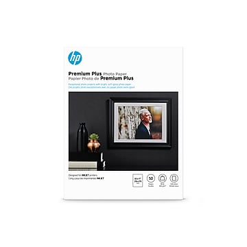 HP Premium Plus Photo Paper, Satin, 8.5