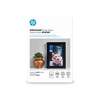 Basic Glossy Photo Paper - 8-1/2 x 11 - 100 Sheets