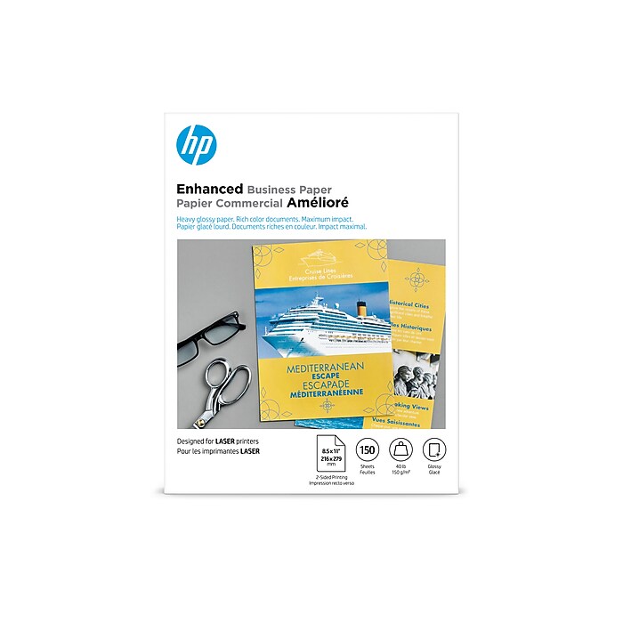 HP Enhanced Glossy Business Paper, 8.5