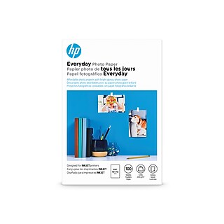 HP PageWide Glossy Double-Sided Brochure Paper 11x17" - 200 Sheets, 43lb, Z7S66A