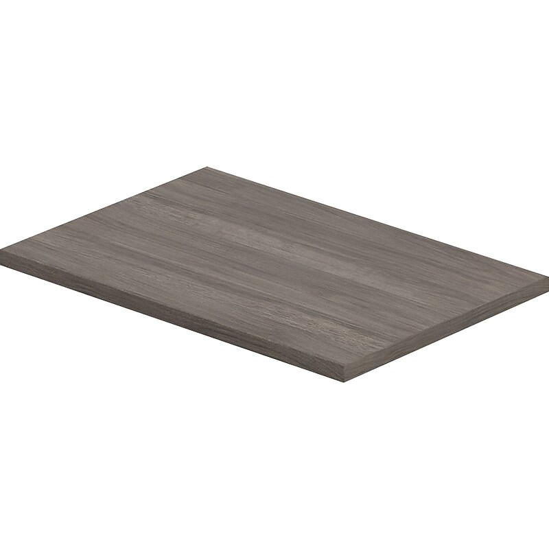 Offices To Go Superior 16" Pedestal Top Desk, Artisan Gray (TDSL22TOPAGL) image 1