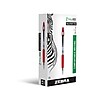Zebra Z-Grip Max Retractable Ballpoint Pen, Medium Point, 1.0mm, Red Ink, Dozen (22430)~#|#~sp67864802_sc7
