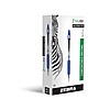 Zebra Z-Grip Max Retractable Ballpoint Pen, Medium Point, 1.0mm, Blue Ink, Dozen (22420)~#|#~sp67864805_sc7