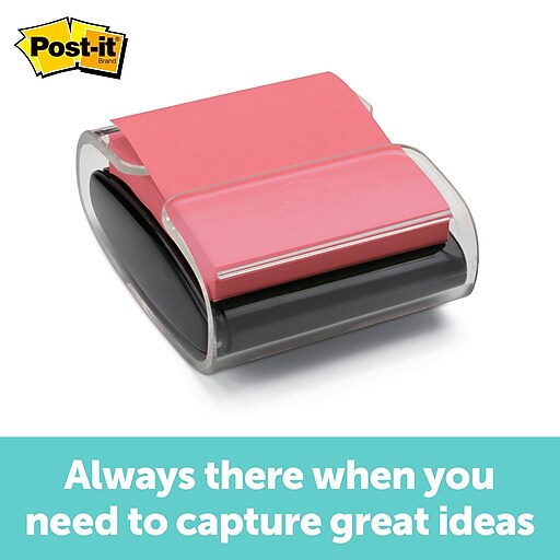 Postit® PopUp Notes Dispenser for 3" x 3" Notes, Black (WD330BK) at