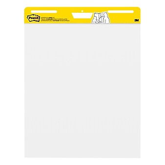Post-it® Super Sticky Easel Pad, 25" x 30", White, 8/Pack (559-VAD-8PK)