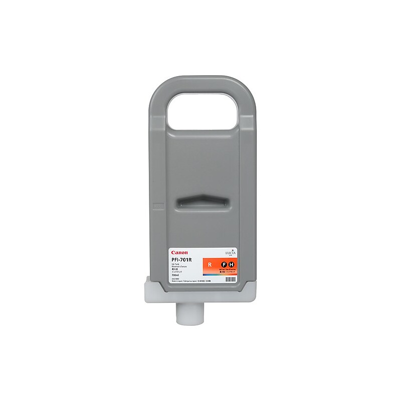 Canon 701 Red Standard Yield Ink Tank Cartridge (0906B001) image 1