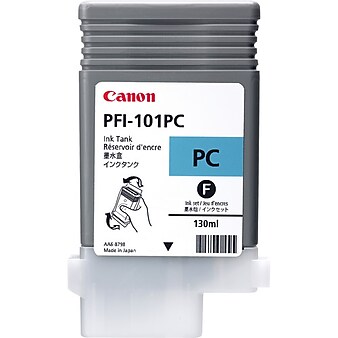 Canon PFI-101 Cyan Standard Yield Ink Cartridge (0887B001)