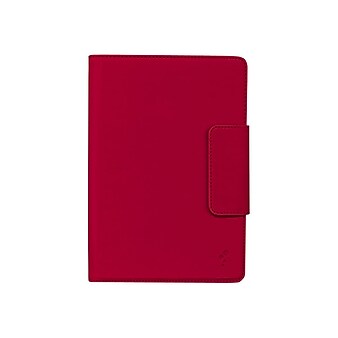 M-EDGE U7-S-MF-R Stealth Microfiber Leather Cover for 8" Tablets, Red
