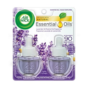 Air Wick Scented Oil, Lavender & Chamomile, 2/Pack (6233878473)