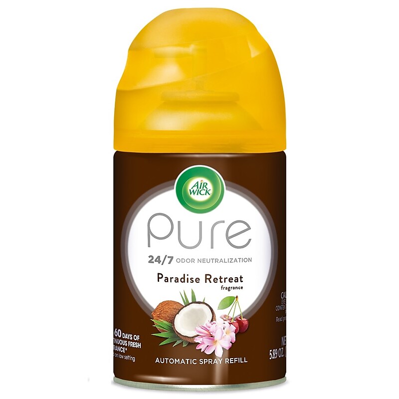 Air Wick Freshmatic Ultra Life Scents Aerosol Refill, Paradise Retreat, 5.89 Oz. (6233891099) image 1