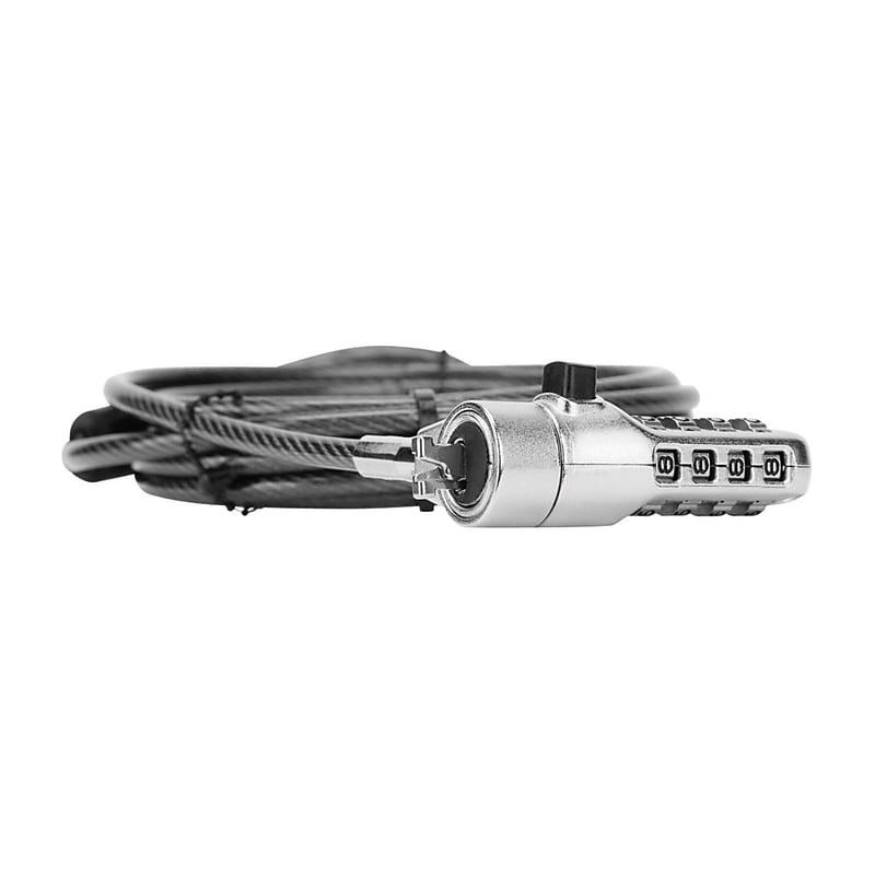 Targus DEFCON Compact Serialized Combo Cable Lock, Black (ASP71GLX-S) image 1